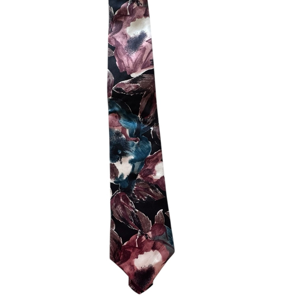Vintage Mario Valentino Multicolor Floral tie